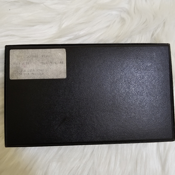 Chanel Black Diamond Stitched Leather Vintage 1989-1991 Wallet - Picture 15 of 17